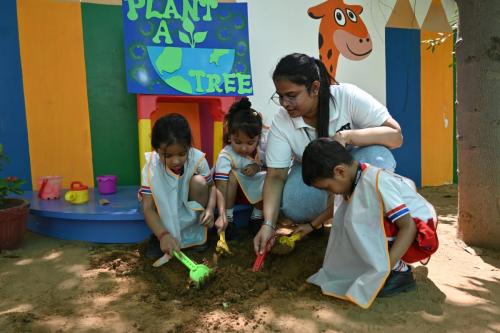 Earth Day Plant a tree Nur